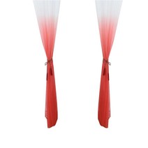 100*200cm 거실을 위한 우아한 깎아지른 듯한 창 커튼 패널