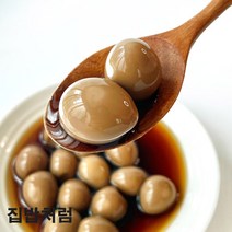 [집밥처럼 메추리알장조림] 꼼꼼한 포장과 유통기한이 넉넉한 탱글탱들 쫄깃 간편한 상차림 엄마 손맛 가정식 수제 밑반찬, 200g, 1개