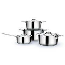 크리에이트 바이 카림 클로에 냄비세트 4p 양수 24cm + 20cm 18cm 편수 16cm, 1세트
