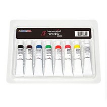 비비드염색물감 7.5ml 8색 39444 비비드-2802EA, 본상품선택, 본상품선택
