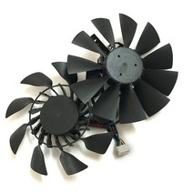 T129215SU 95mm 12V 0.5A 그래픽 카드 팬 VGA 쿨러 아수스 GTX780TI R9 비디오 GPU 교체용 FD10015H12S 개/, 한개옵션0
