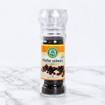 [메가마트]레벤스바움 유기농 흑후추 그라인더 45g, 1개