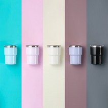 [미듬] 디셋 미니 데스크 텀블러 350ml, 핑크