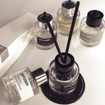 만들기 KIT 차량용 라운드 디퓨저 50mlx8개 세트 향수 방향제, 미드나잇자스민