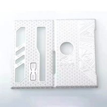 SXK BB/빌렛 박스 모드 DNA60 60W / 70W 키트 용 교체 전면 커버 패널 플레이트 vs yftk vwm mobb v2 CNC, 01 silvery