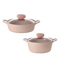 네오플램 샤베트 인덕션 22cm 냄비 2종세트, 22cm전골+22cm양수, 단품