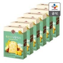 백설 옥수수식빵믹스 760G x 6개, 옥수수식빵믹스760g x6