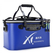 아이스박스 갈치 낚시 전용 휴대용 물고기 착용 양동이 야외 태클 상자 손잡이 가방 물 탱크, sky blue35
