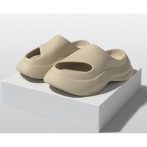 한봄찬 (쌍)에바 똥 느낌 샌들과 슬리퍼를 밟고 여름 여성 데오도란트 커플 미끄럼 방지 홈 욕실 두꺼운 바닥 남성용 쿨웨어