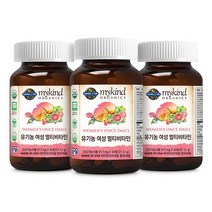 마이카인드 유기농 여성 종합 멀티비타민 30정 x3, 없음