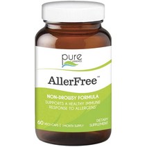 퓨어에센스랩스 알레르기 프리 졸리지 않는 포뮬러 베지캡, 60개입, 1개, 60정