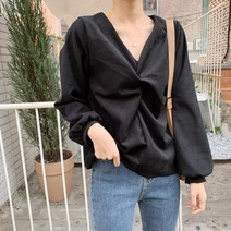 마롱패션 셔링 꼬임 꼬임셔링 코디 꼬 블라우스