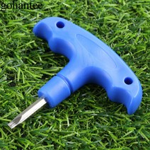 Gohantee 1pc 블루 스퀘어 렌치 도구 토크 렌치 골프 렌치 도구 Srixon Cleveand 샤프트 어댑터 슬리브 골프 훈련 에이즈|골프 조교|, 1개, 단일