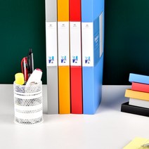 칼라 클리어파일 고품질 속지 40매 악보 보험증권 서류보관 학원, 그레이