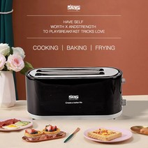 미니 토스터 DSP 오븐 베이킹 주방 가전 아침 빵 샌드 메이커 빠른 안전 1400W, [01] AU