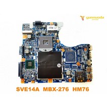 오리지널 소니 MBX-276 노트북 마더 보드 SVE14A HM76 테스트