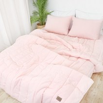 [차렵이불]자수 간절기 봄 여름 가을이불 (싱글/퀸)