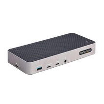 StarTech. com USB-C 트리플 모니터 도킹 스테이션 - HDMI 및 또는 디스플레이 포트 2개 HDMI 1개 - 5-Pt USB 허브 - GbE - 100W PD -