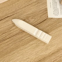우드 슬리커 가죽 공예 단면 마감, 사각 우드 납작형