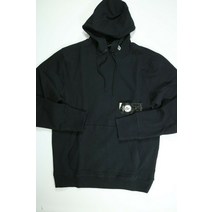 볼컴 남성 블랙 긴팔 후드 플리스 스웨트셔츠 미디엄 458597