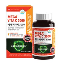 네추럴라이즈 메가 비타씨 3000 60정 1917mg x 60정, 3개