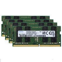 삼성 4x16GB PC4-25600 DDR4 3200 MHz SODIMM 노트북 메모리 RAM M471A2K43EB1-CWE