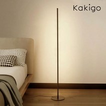 카키고 북유럽 LED 플로어 스탠드 장스탠드 무드등 150 x 20 화이트, 색상