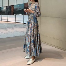 대박난박양 나탈리 페이즐리 롱원피스