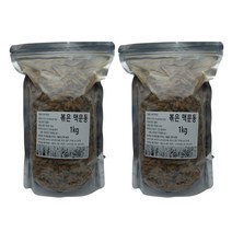 볶은 맥문동 겨우살이풀 분말 가루 파우 1kg 2팩, 단품, 단품