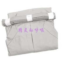 검도복 남녀 공용 검도 도복 일본 수출 회색 사무라이 거합 도복 순면 캔버스 검도바지 치마승厚두툼한 유형 HAKAMA
