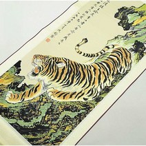 길상화 액자 거실 전통소품 한국화 인테리어 개업선물, B