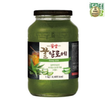 꽃샘 꿀알로에차 1kg, 더킹덤 1, 1000g, 꽃샘 꿀가득 꿀알로에 플러스 1kg