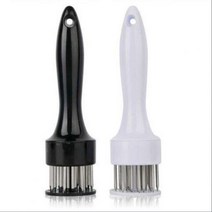 연육기 다지기 미트 망치 돼지고기 텐더라이저 소고기, 05 16핀 고기 연화제-화이트+블