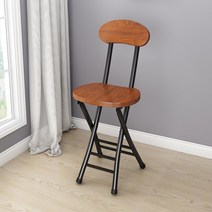 접이식 주방 의자 주방용 휴대용 식당 홈 가구 렌탈 룸, 16 wood 2