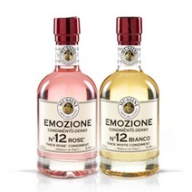 이탈리아 모데나 무씨니 에모지오네 12년숙성 로제 발사믹 & 화이트 발사믹 2종(중 택일 250ml / 병), 12년숙성 화이트 발사믹