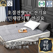 전기요 1인용 전기요 싱글 침대용 미니 극세사 소형 싱글국산 전자파차단 세탁가능 emf 스몰 침대용 대형 타이머 초절전 dc 전기요, 초절전 DC전기요더블
