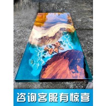 레진 원목 테이블 에폭시 수지 강 단단한 나무 로그 대형 보드 티 책상 커피 식탁 포플러 드립 접착제, [18] 블랙 투명 1