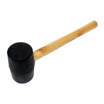 목공 공예수업 소프트 고무 망치 윗집천장 충격흡수 해머 가정용 홈가드닝