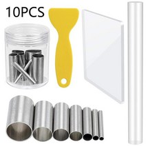 도예도구 도자기재료 도예재료도자기 점토 조각 도구 세트 키트 스무딩 왁스 세라믹 폴리머 셰이퍼 모델링, 28 10pcs set