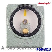 Foryou26857 아큐앵글 앵글레벨 주물 1개 자 줄 레이져 수평기 각도기 측정공구, 1