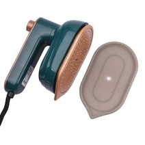 열프레스기 티셔츠프린팅 로고인쇄기 열프레스기 전사기 날인기 각인기 불박기 로고인쇄 고압다이어 미니 스팀 가 다리미 의류에 대한 건식 습식 다림질 지원, 초록, 영국