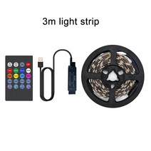 led 줄조명 띠조명 라인 TV 백라이트 음악 동기화 15 - 80 인치 TV 미러 pc에 대 한 USB 전원 RGB5050 D, 04 3m