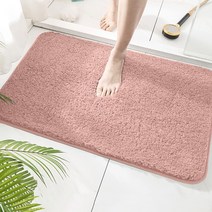FASEN 발매트 융모 클래식 빨아쓰는 호텔 주방 욕실 타월 러그 먼지없는 워셔블 사계절 코지 소프트 솔리드 발매트 규조토발매트 현관발매트, 1개, 선택01