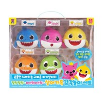 핑크퐁 상어가족 감각놀이세트, 없음