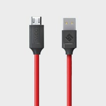 데빌 3A 마이크로 5핀 고속충전케이블 30CM 1M 2M 3M, B377 데빌 5핀케이블 1M