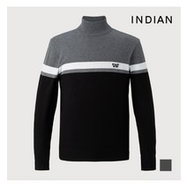 인디안 원포인트하프넥니트 MIGBHXF9221