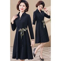 50대 결혼식 하객룩 돌잔치 엄마 원피스 중년 여성