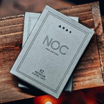 유매직 마술도구바이시클카드 NOC Pro 그레이스톤 플레잉카드