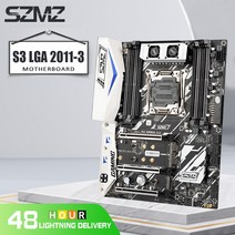 S3 리퍼브 게임 마더보드 LGA2011 V3 인텔 제온 E5 DDR4 ECC 메모리 NVME USB3.0 ATX 서버 지원 터보 부스, 01 마더 보드