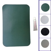 카약 카누 패들 보트 200130mm 풍선 플라스틱 특수 PVC 수리 키트 방수 고무 밴드 침대 접착제, Black 3pc